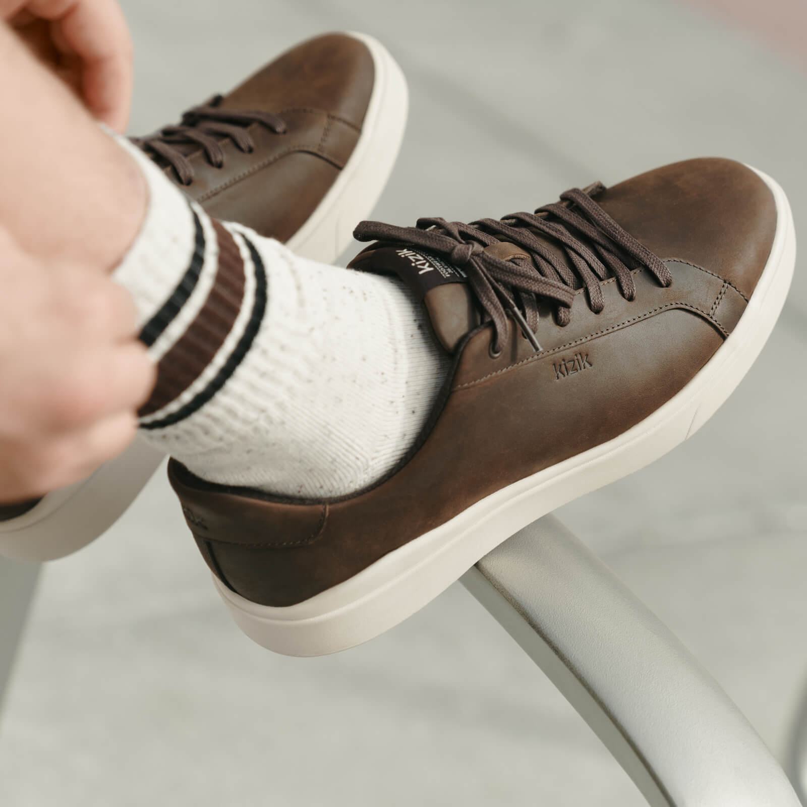 Vegas 2 Homme - Taupe/Gris clair