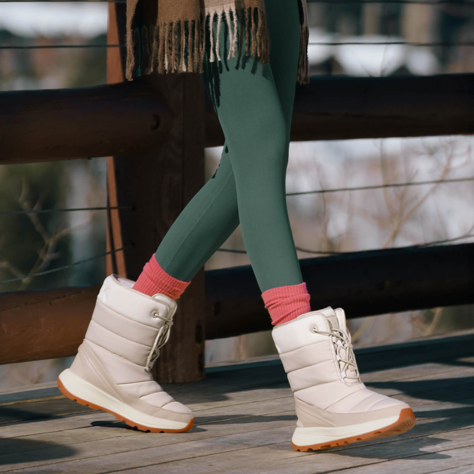 Women's Juno 2 High Boot - Oatmeal/Pristine