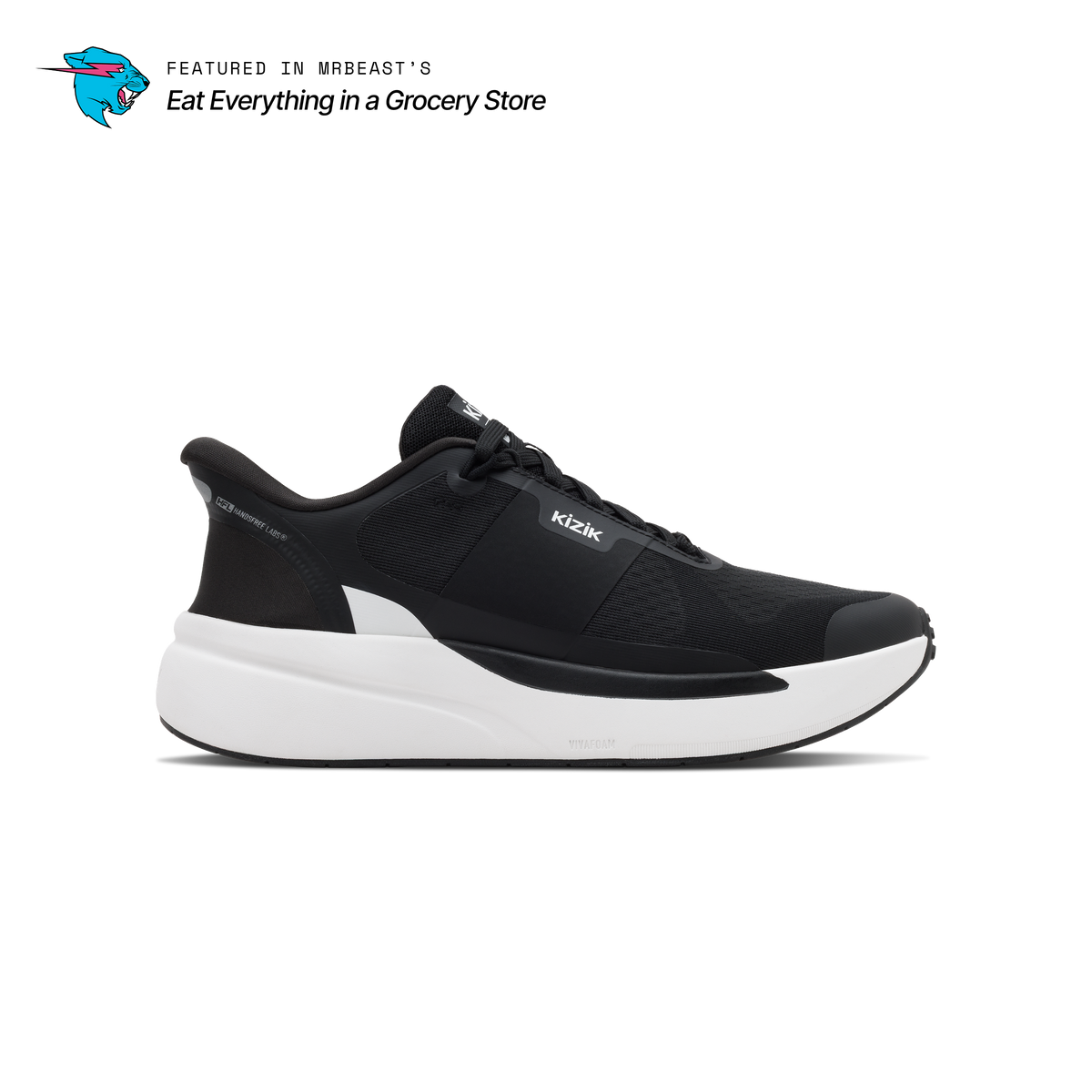 Men's Freedom Run - Black/White