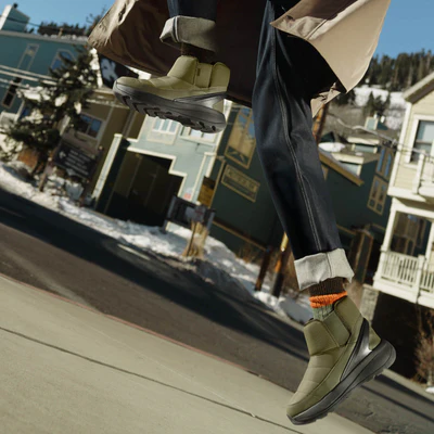 Juno 2 Low pour homme - Vert olive foncé/noir