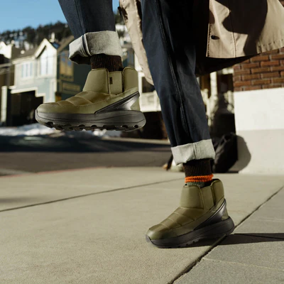 Juno 2 Low pour homme - Vert olive foncé/noir