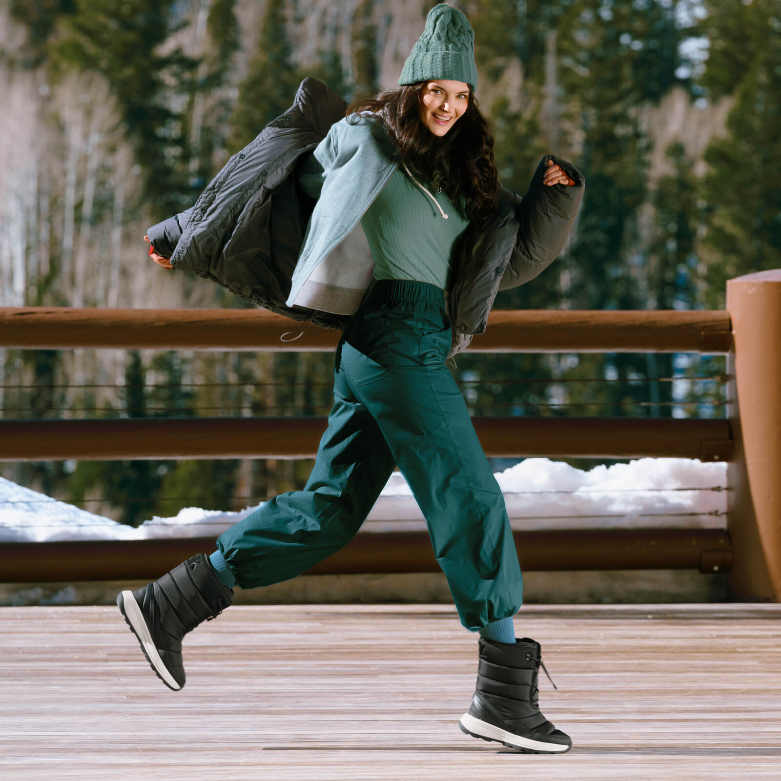 Juno 2 High pour femme - Noir/Gris clair