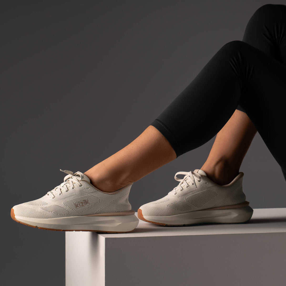 Athens 2 Knit pour Femmes - Oatmeal/Taupe